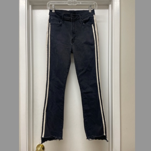 MOTHER Insider Crop Step Fray Guilty Racer - Picture 2 of 12